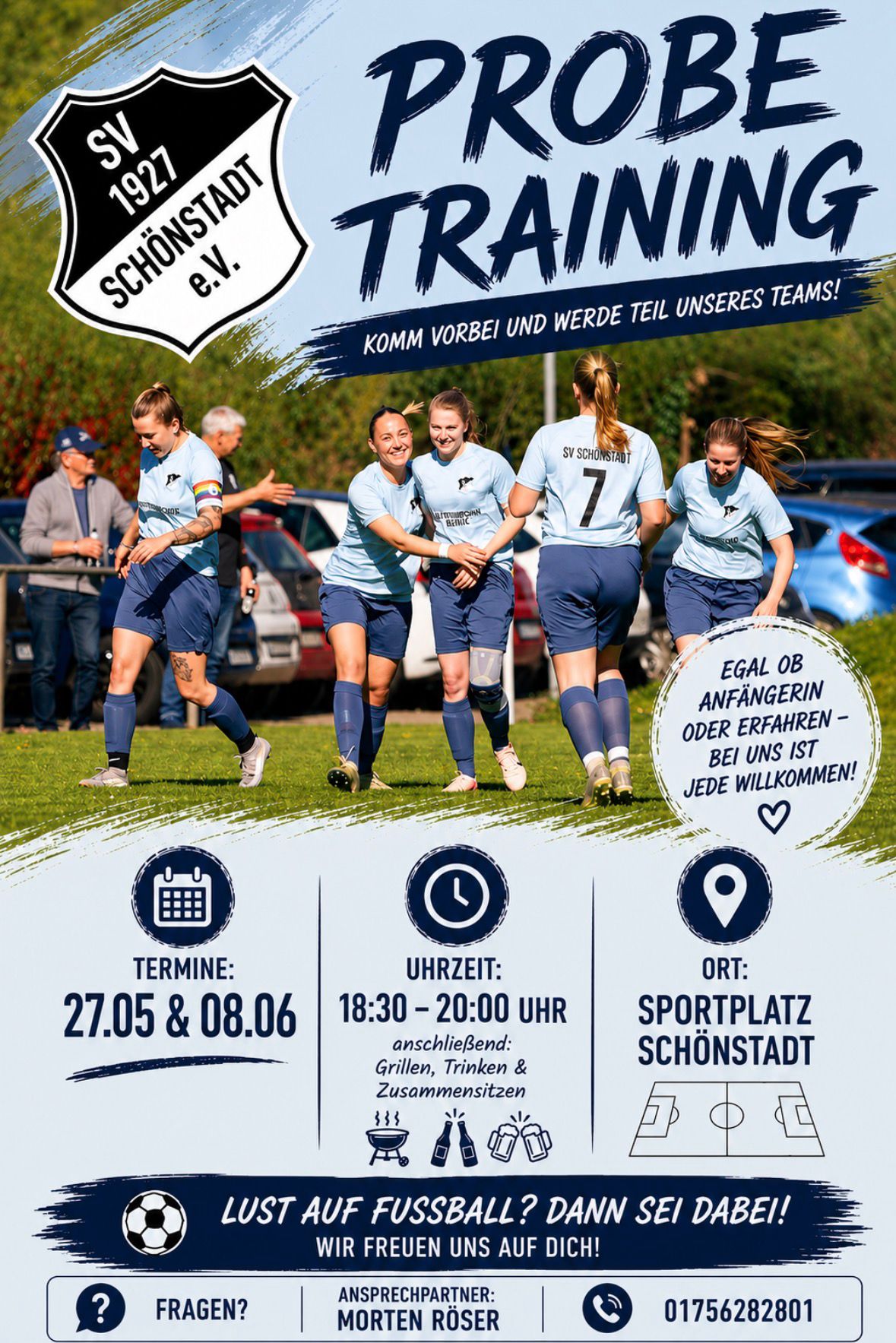 probetrainig damen